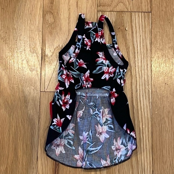 NWOT Floral Sundress Dog or Cat Dress with Bow - Picture 3 of 8